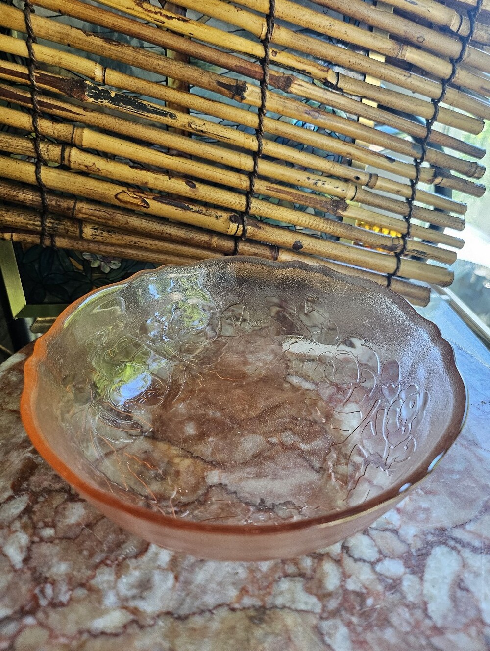 Vntage Arcoroc France Rosaline Bowl